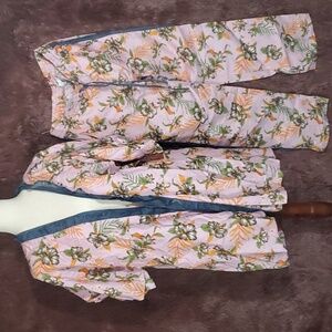 Current Air Hawaiian Robe Set NWT